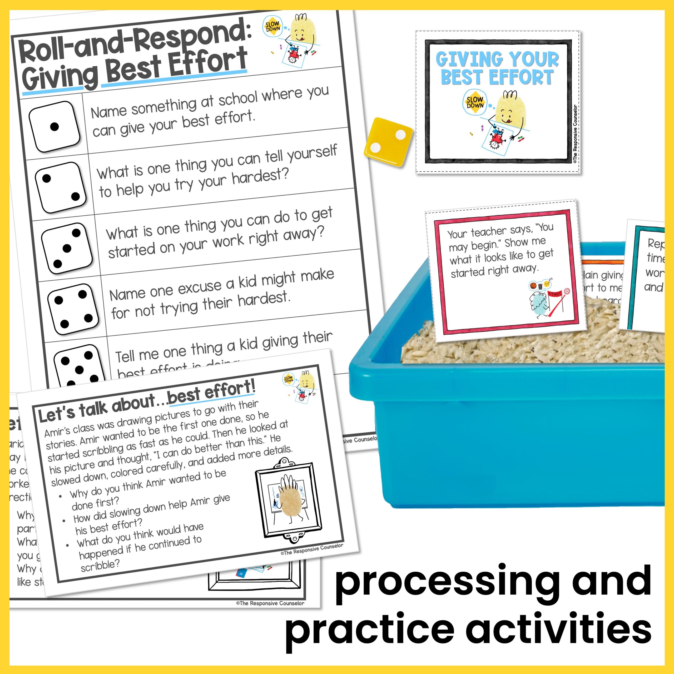 Give Best Effort Executive Functioning Skills Behavior Intervention Activities - Image 3