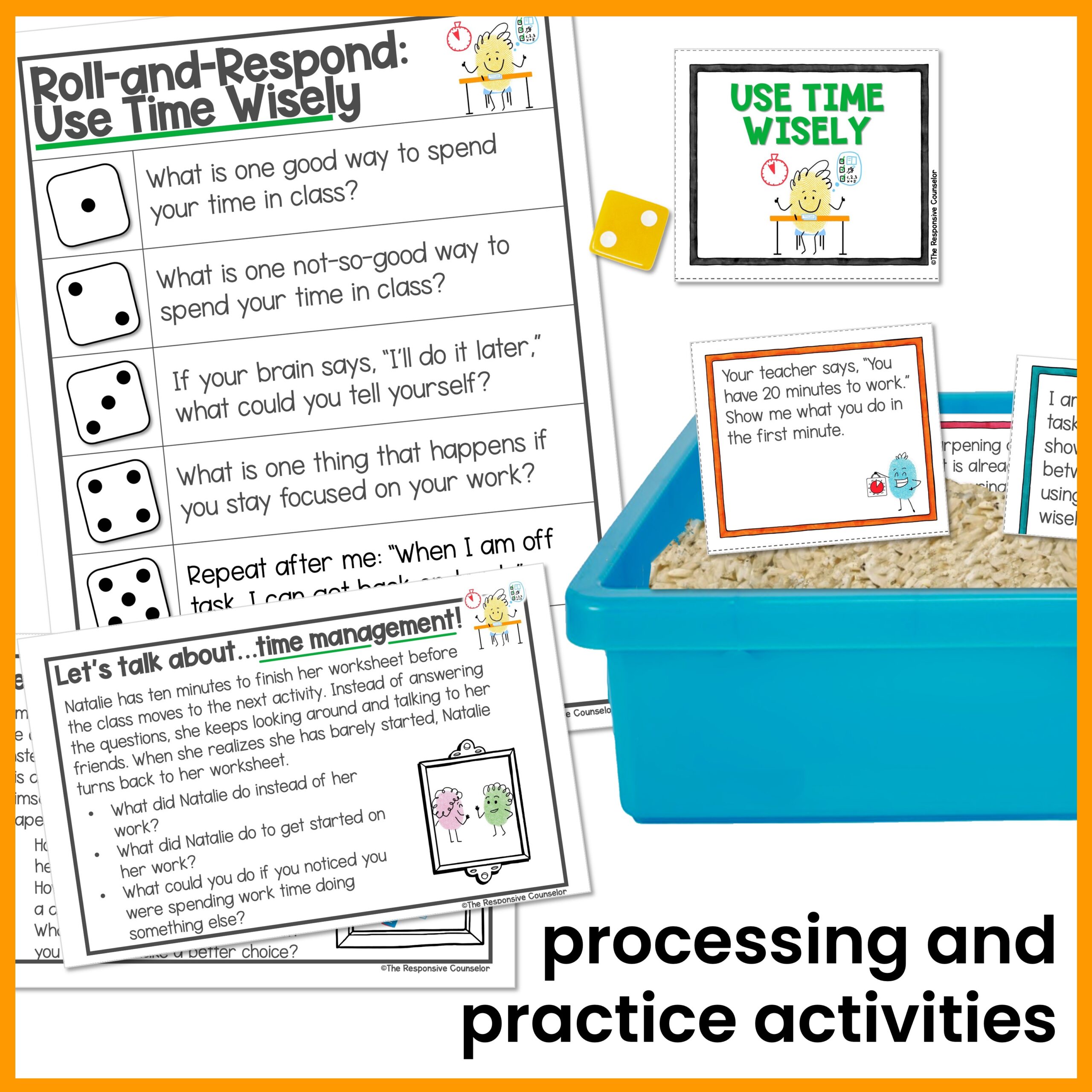 Use Time Wisely Executive Functioning Skills Behavior Intervention Activities - Image 3